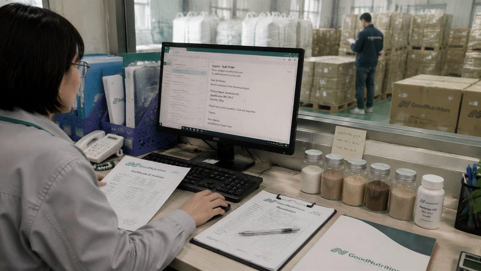 Batch traceability and COA documentation assistance from GoodNutrition