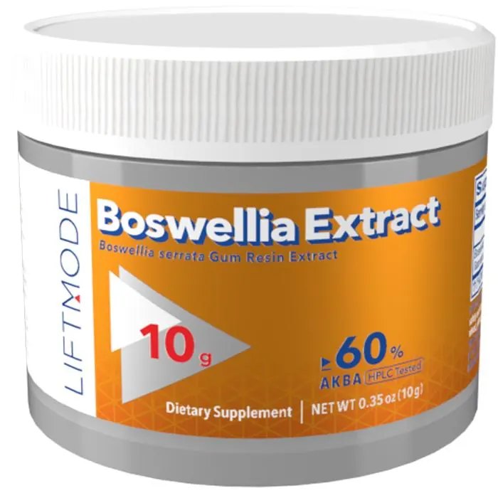 Boswellia serrata extract 85% boswellic acid specification from GoodNutrition