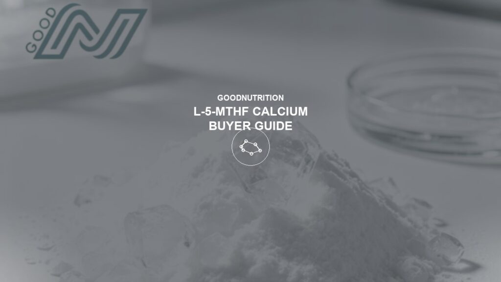Good Nutrition L-5-MTHF Calcium buyer guide dark cover
