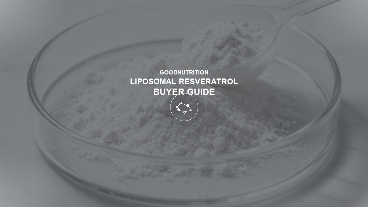 Good Nutrition liposomal resveratrol buyer guide dark cover