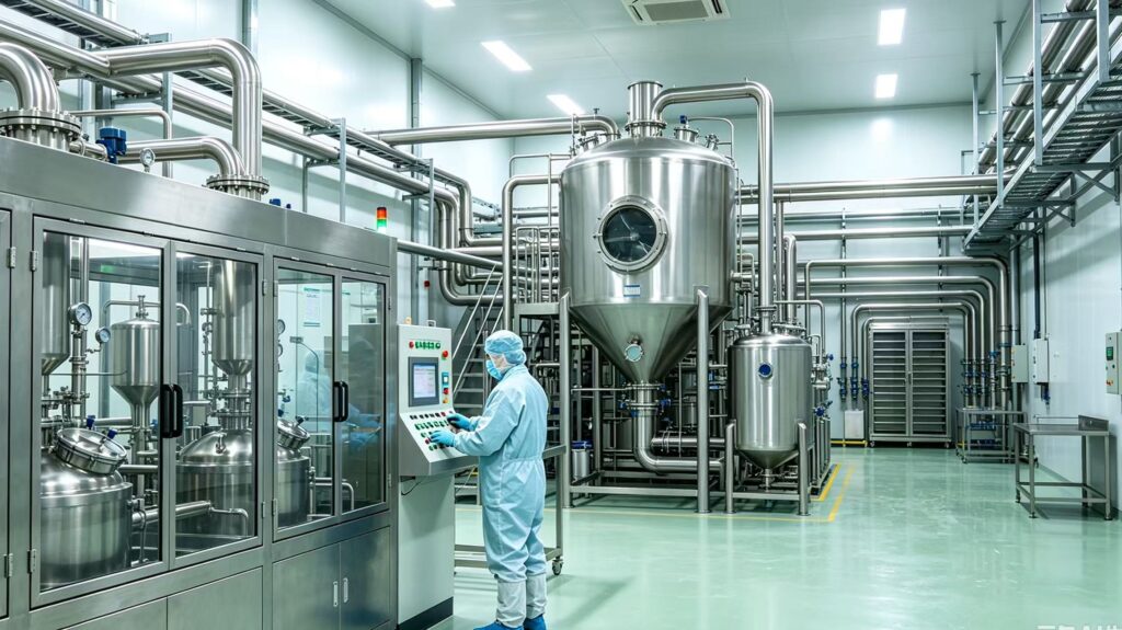 GoodNutrition China nutraceutical ingredient factory production line and stainless steel processing equipment